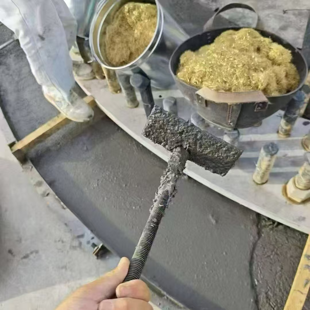呼玛C120钢纤维高强无收灌浆料 轧机压缩机汽轮机发电机锻压设备底座灌浆材料